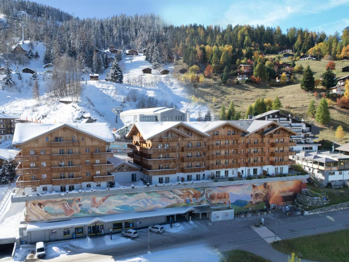 Apartment T-Resort La Tzoumaz 3p6 vue vallée Kültér fotó