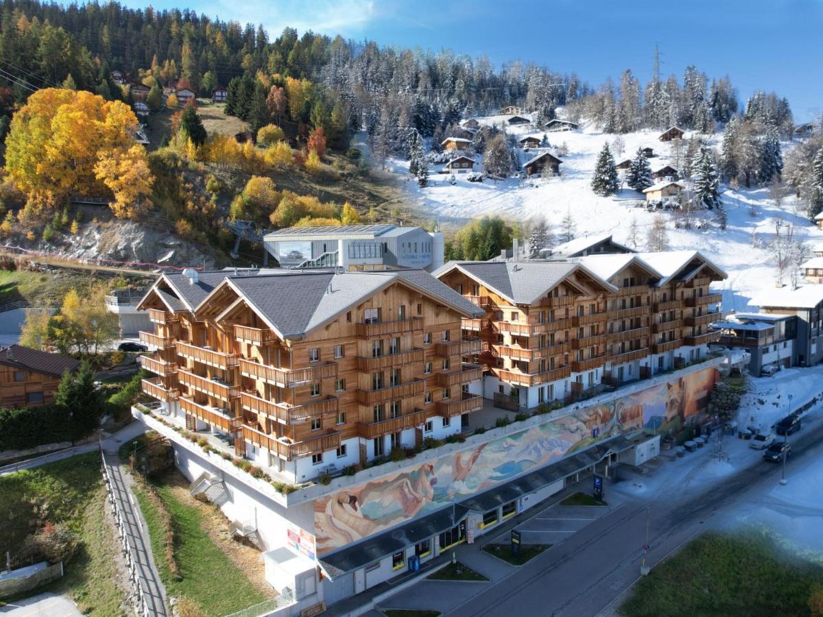 Apartment T-Resort La Tzoumaz 3p6 vue vallée Kültér fotó