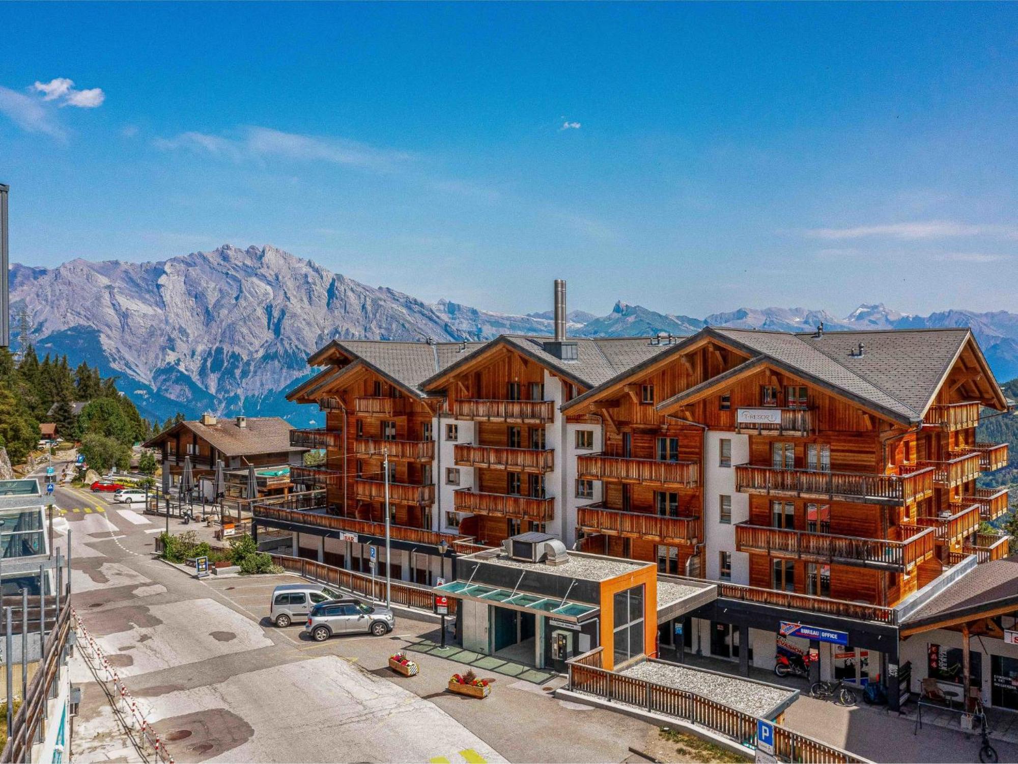 Apartment T-Resort La Tzoumaz 3p6 vue vallée Kültér fotó