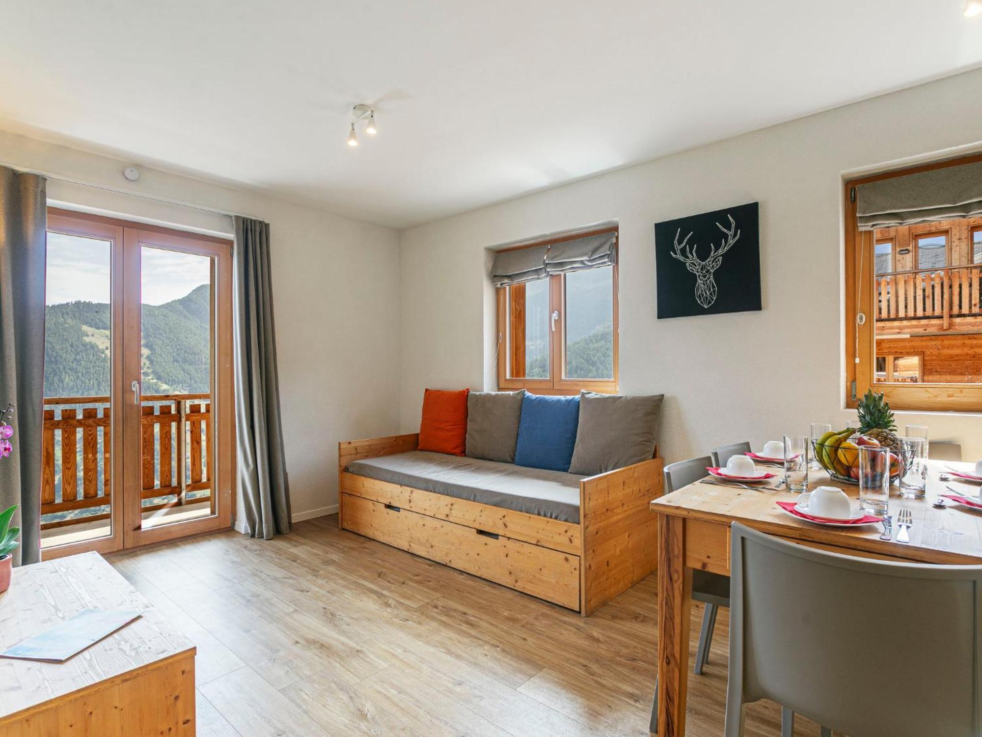 Apartment T-Resort La Tzoumaz 3p6 vue vallée Kültér fotó