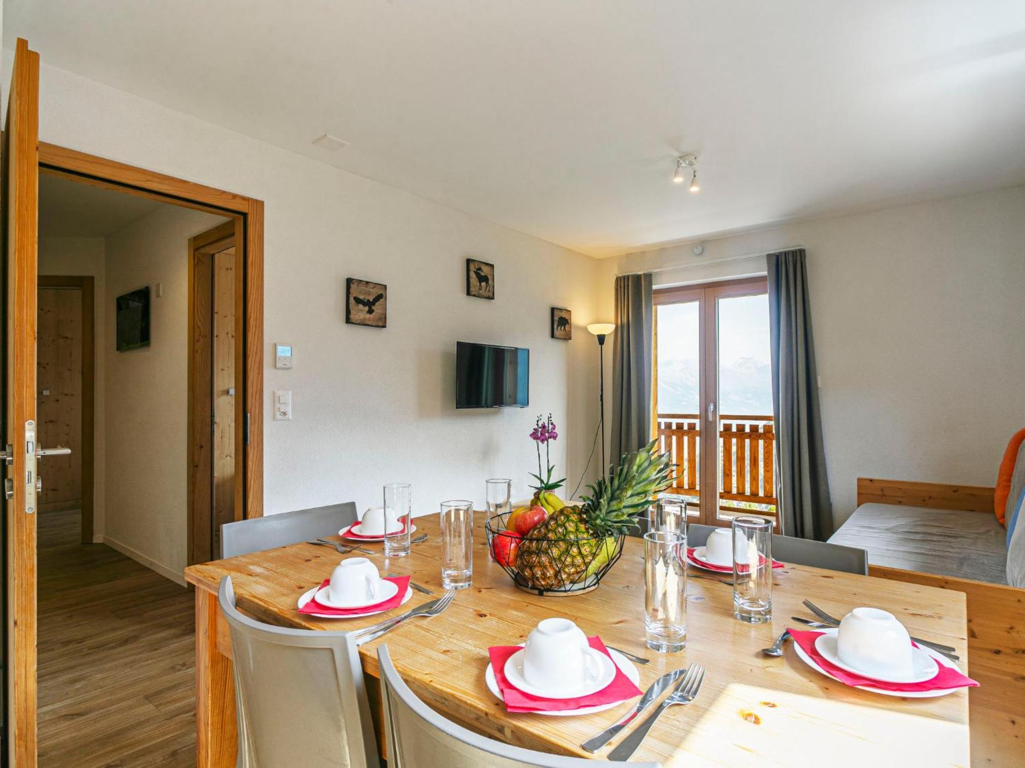Apartment T-Resort La Tzoumaz 3p6 vue vallée Kültér fotó