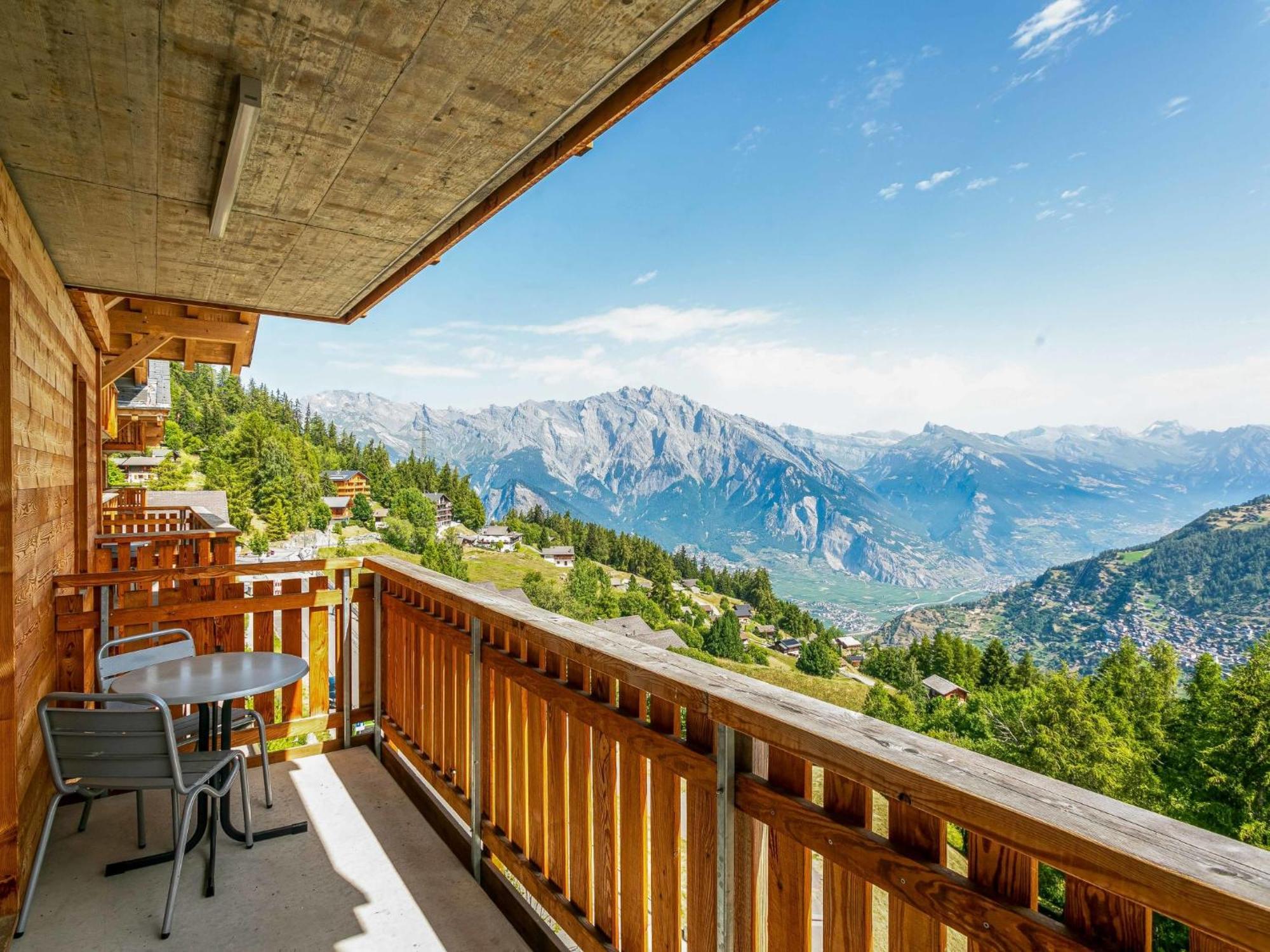 Apartment T-Resort La Tzoumaz 3p6 vue vallée Kültér fotó