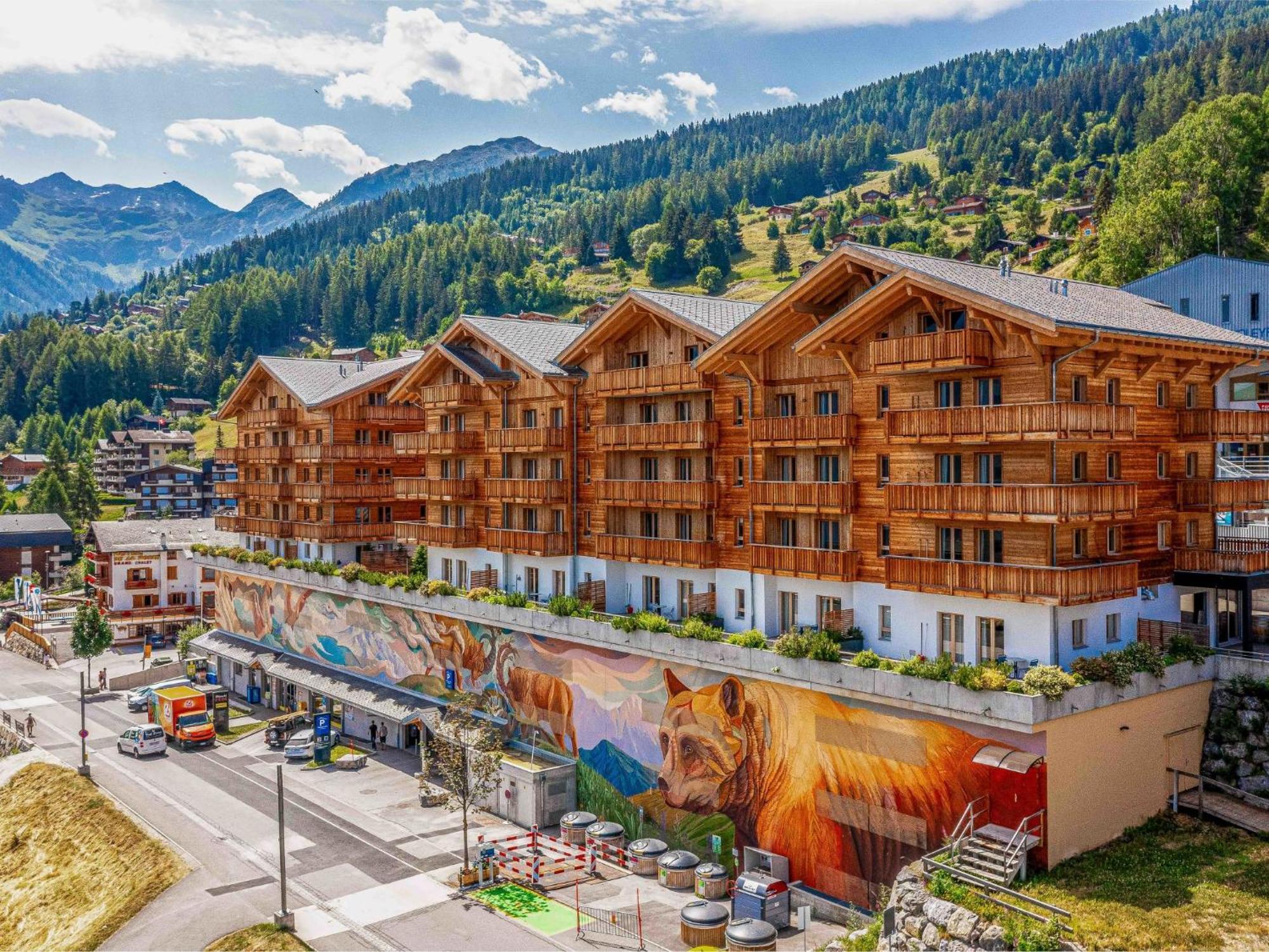 Apartment T-Resort La Tzoumaz 3p6 vue vallée Kültér fotó