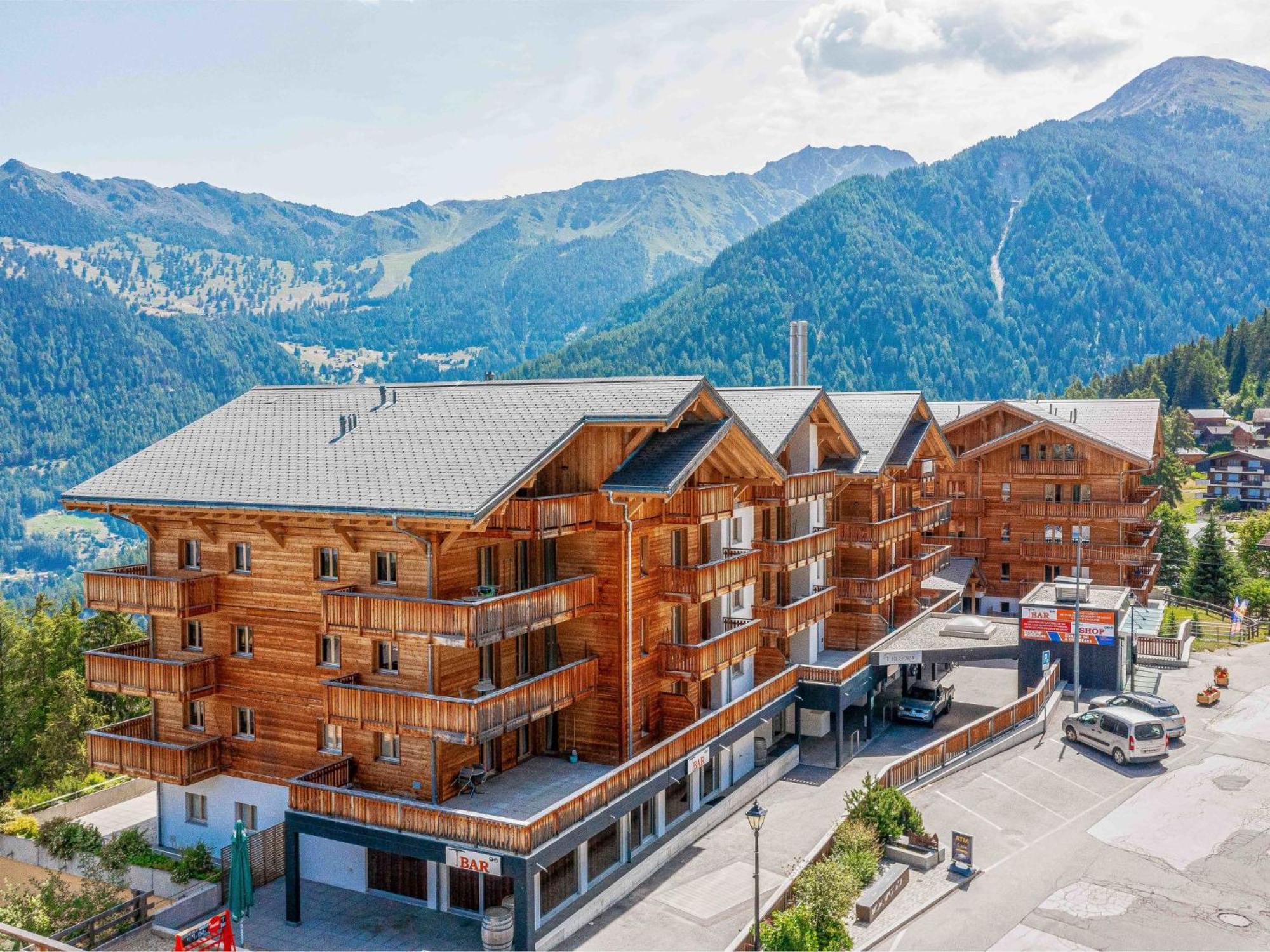 Apartment T-Resort La Tzoumaz 3p6 vue vallée Kültér fotó