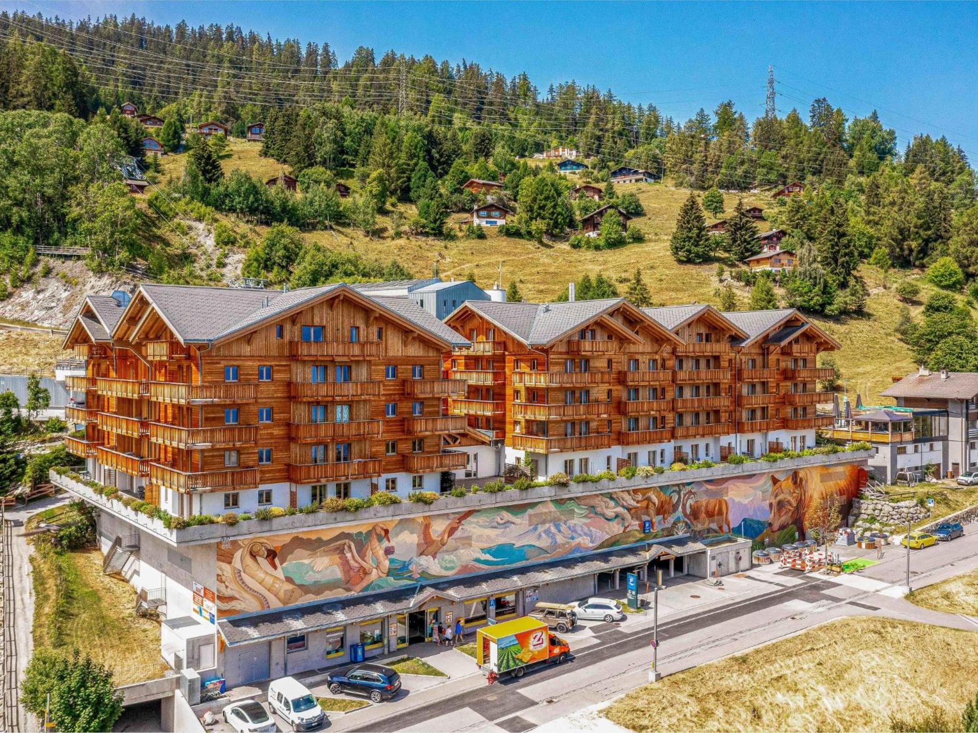 Apartment T-Resort La Tzoumaz 3p6 vue vallée Kültér fotó