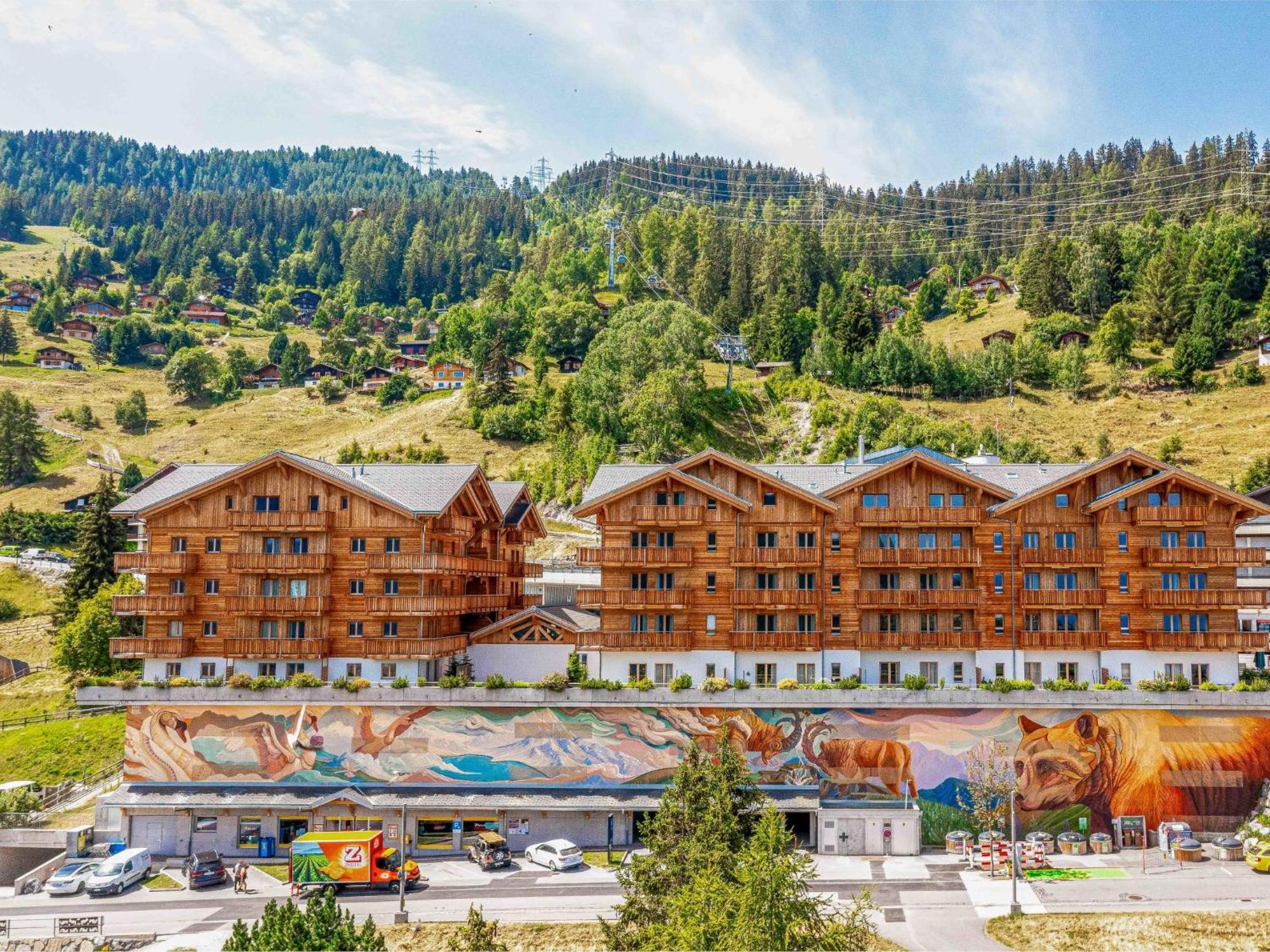 Apartment T-Resort La Tzoumaz 3p6 vue vallée Kültér fotó